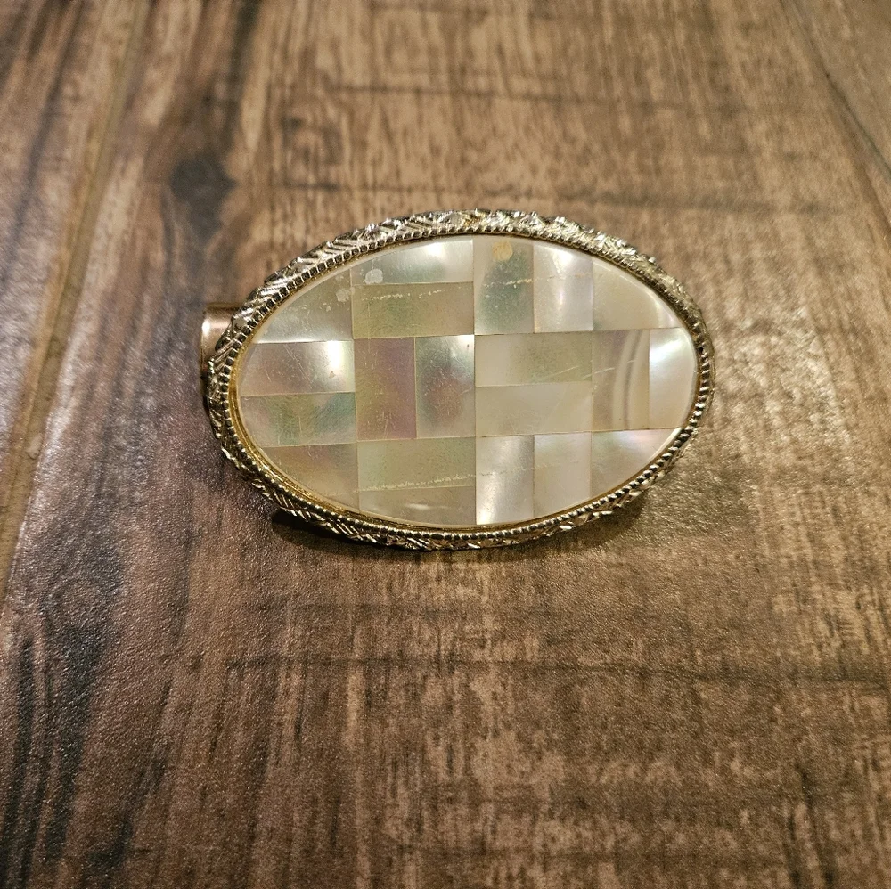 vintate pearl lipstick holder